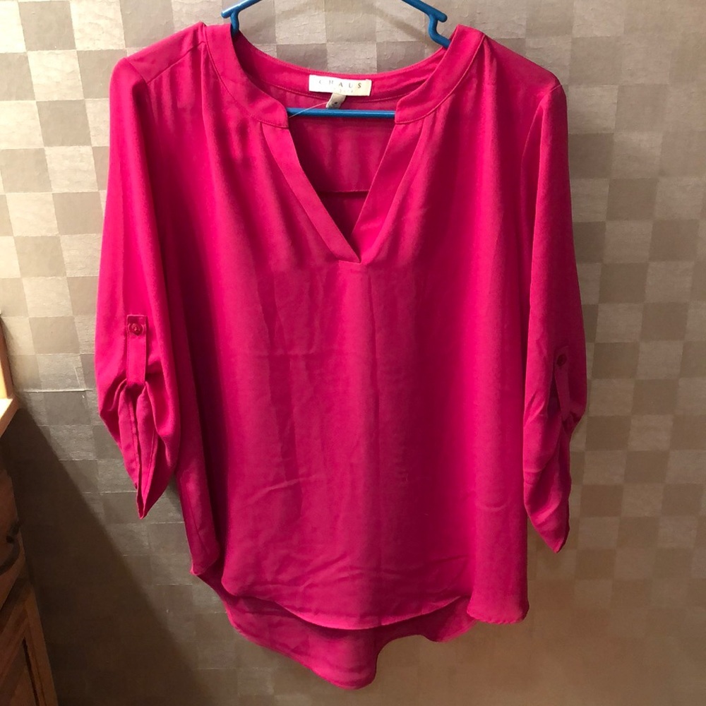 Chaus New York Slinky Pullover Blouse-Medium NWT
